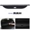 Kia Seltos Cargo Cover Rear Trunk Security Shield Shade Black 1