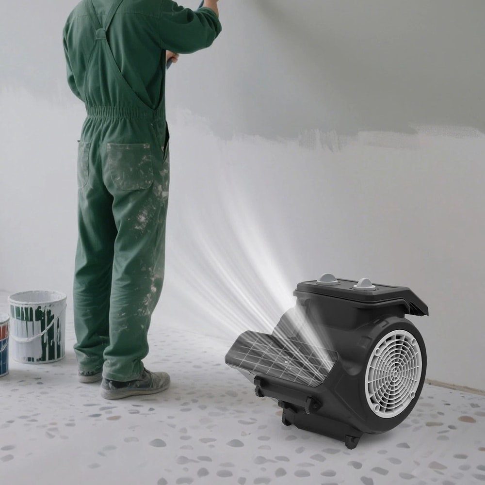 Portable Blower Fan Speed Floor Drying Fan For Home Garage Carpet Drying 0
