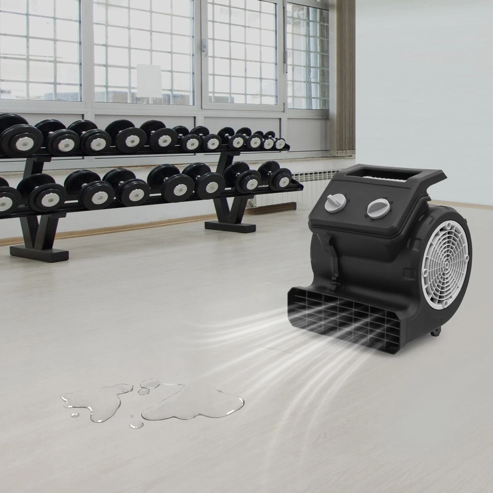 Portable Blower Fan Speed Floor Drying Fan For Home Garage Carpet Drying 1