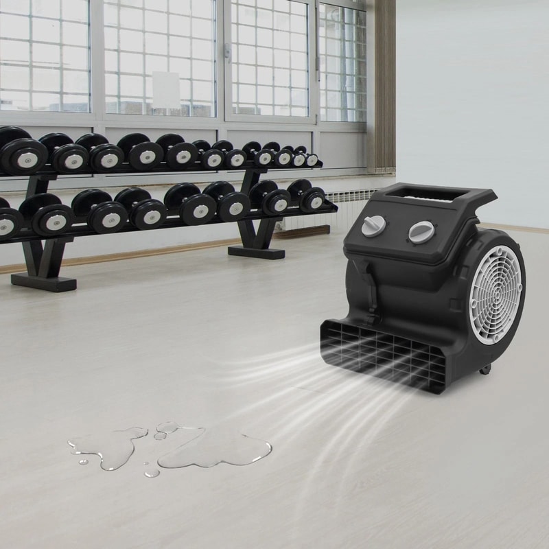 Portable Blower Fan Speed Floor Drying Fan For Home Garage Carpet Drying 1