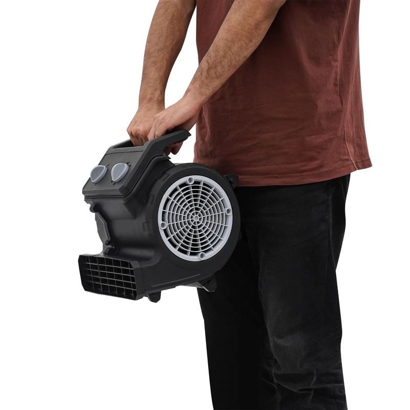 Portable Blower Fan Speed Floor Drying Fan For Home Garage Carpet Drying 5