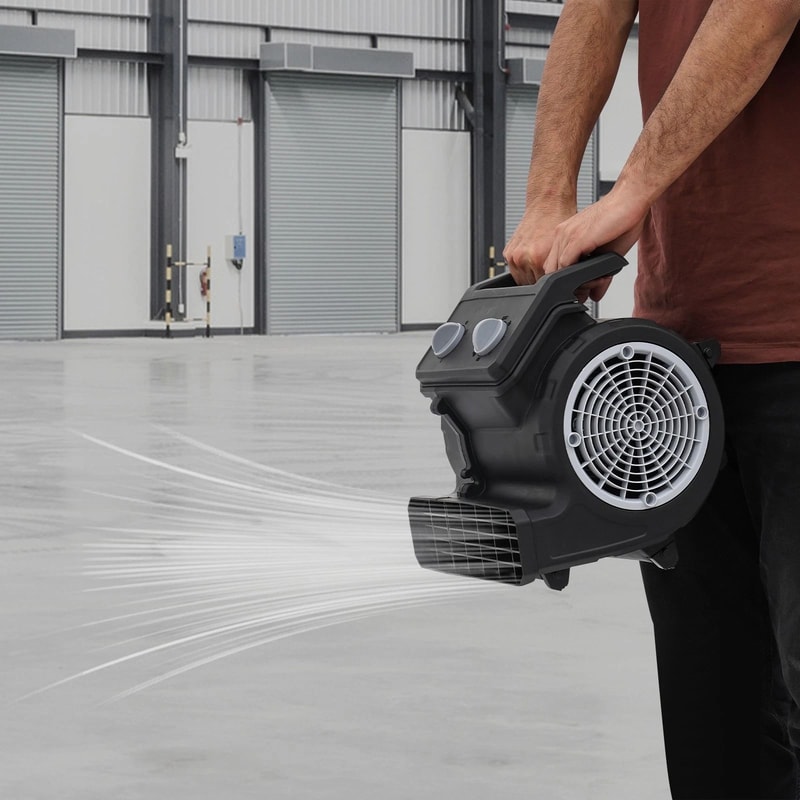 Portable Blower Fan Speed Floor Drying Fan For Home Garage Carpet Drying 4