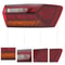 Volkswagen Jetta Passenger Side LED Tail Light Rear Outer Brake Lamp 15