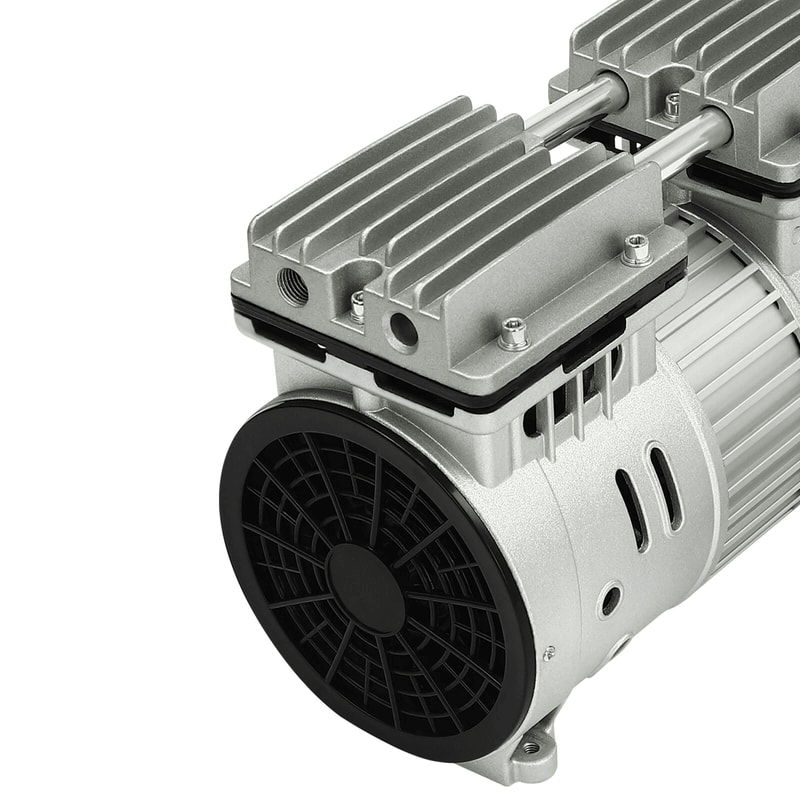 Oil Free Vacuum Pump Silent Air Compressor Head For Workshop Use 7