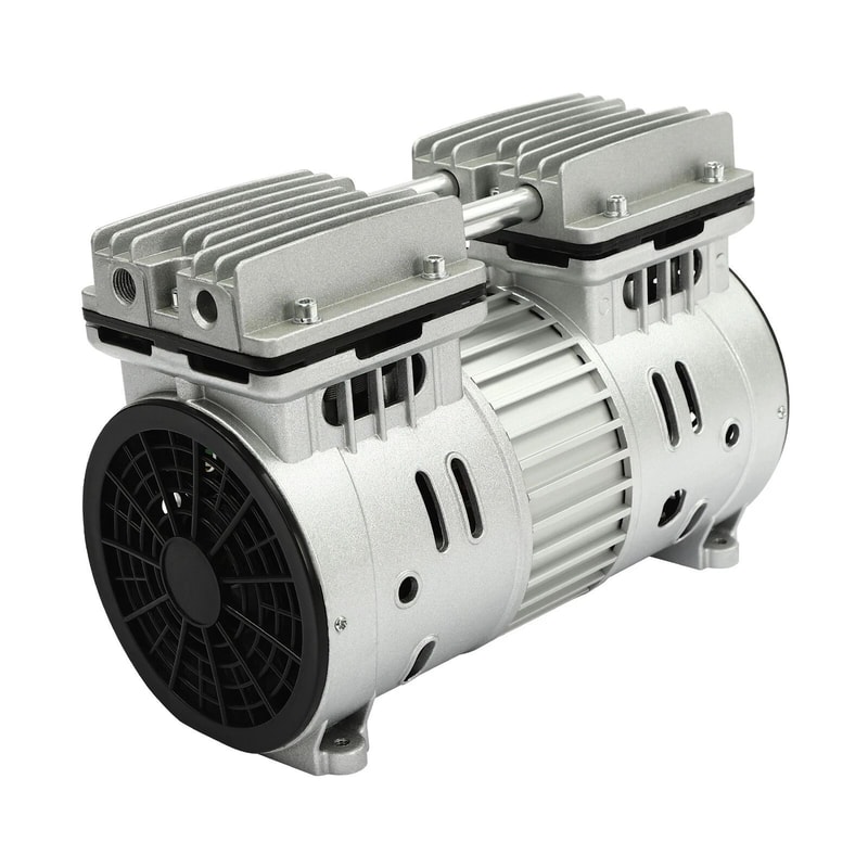Oil Free Vacuum Pump Silent Air Compressor Head For Workshop Use 8