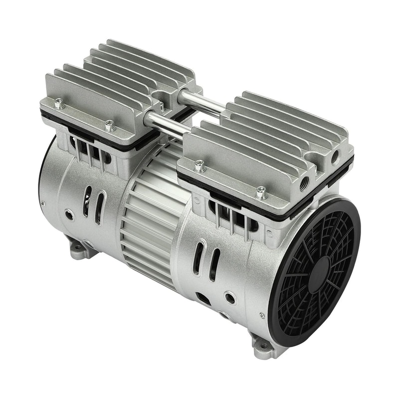 Oil Free Vacuum Pump Silent Air Compressor Head For Workshop Use 9