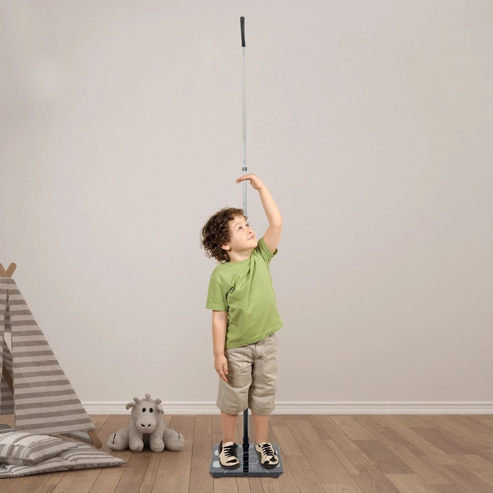 Digital Height And Weight Scale With Height Rod For Home Clinic And Gym 0