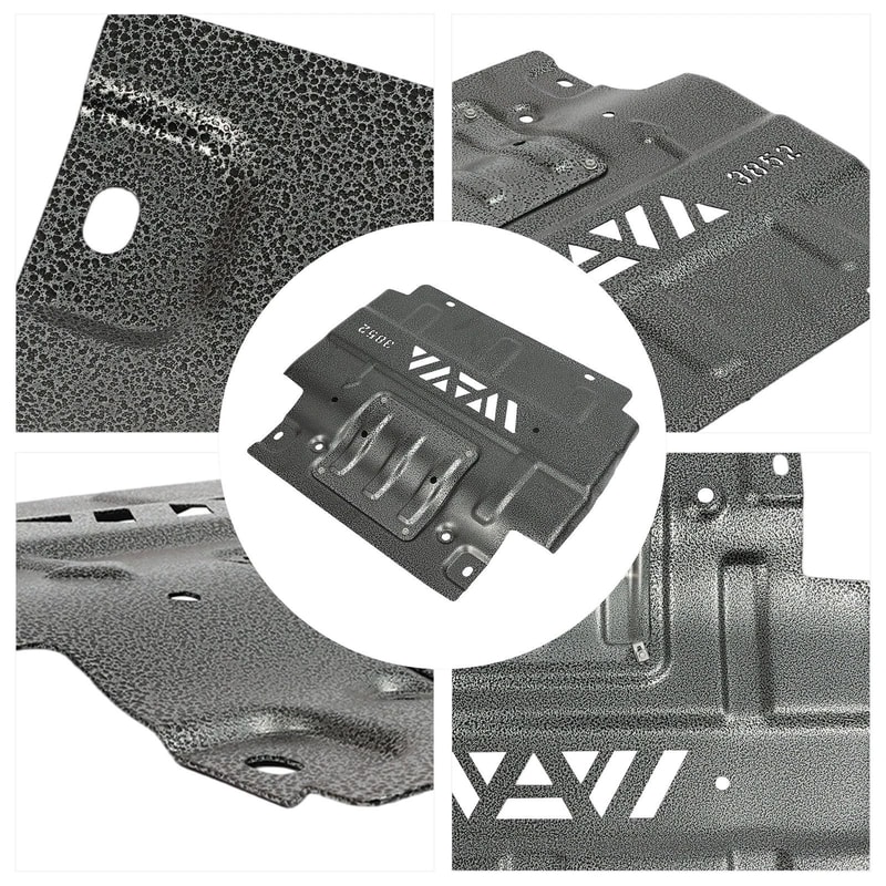 Black Lower Front Splash Shield 2