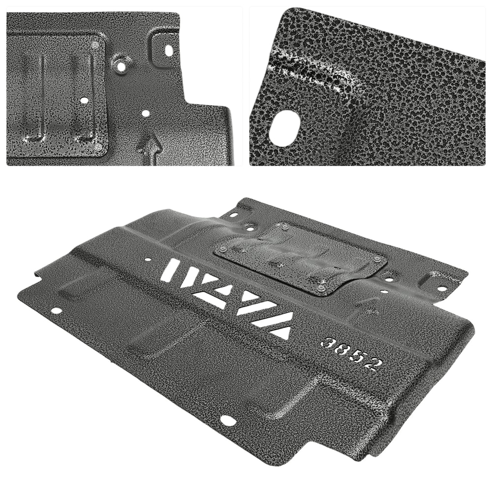 Black Lower Front Splash Shield 10