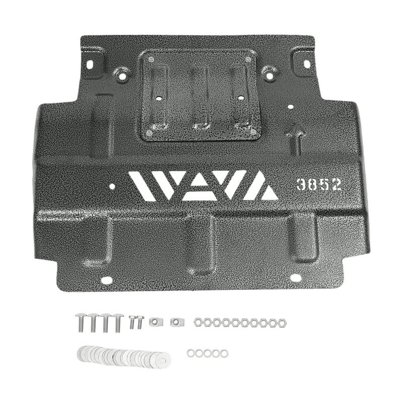 Black Lower Front Splash Shield 11