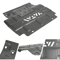 Black Lower Front Splash Shield 12