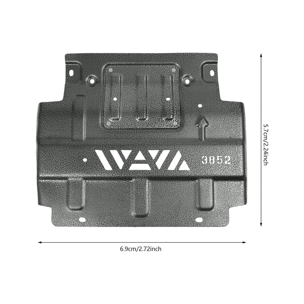 Black Lower Front Splash Shield 15