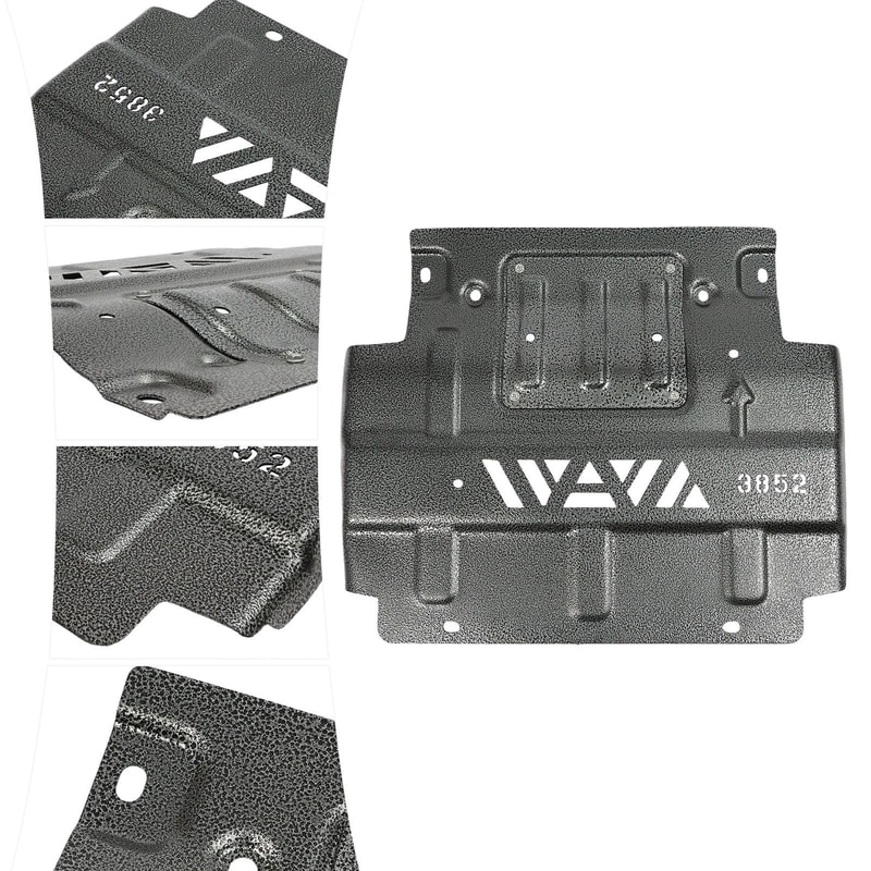 Black Lower Front Splash Shield 13