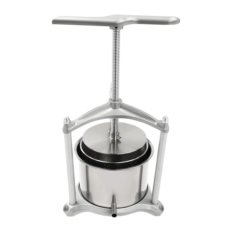 Stainless Steel Fruit Press Manual Juice Extractor For Wine Cider And Fresh Juice 4