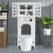 Over The Toilet Storage Cabinet Raised Leg Bathroom Organizer 2