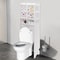 Over The Toilet Storage Cabinet Raised Leg Bathroom Organizer 3