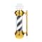 Rotating Barber Pole Light LED Wall Mount Salon Open Sign 1