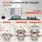 Steamer Pot Stainless Steel Vegetable Cooker For Rice Noodles And Healthy Meals 10