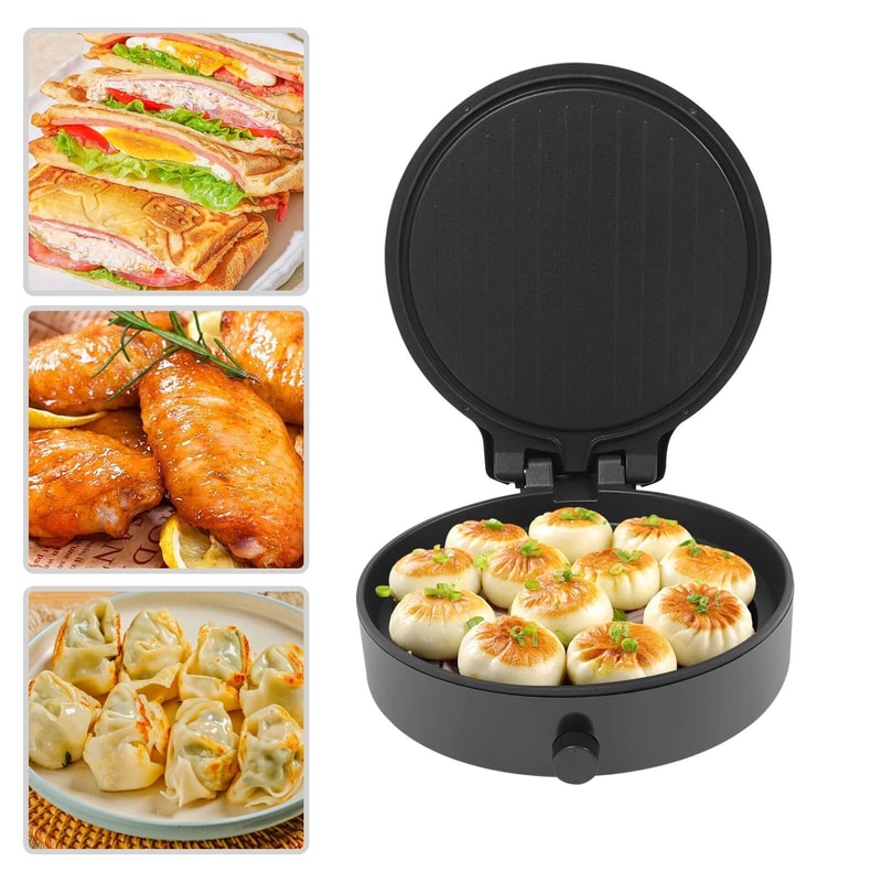 Electric Countertop Pizza Maker Nonstick Indoor Grill Oven 6