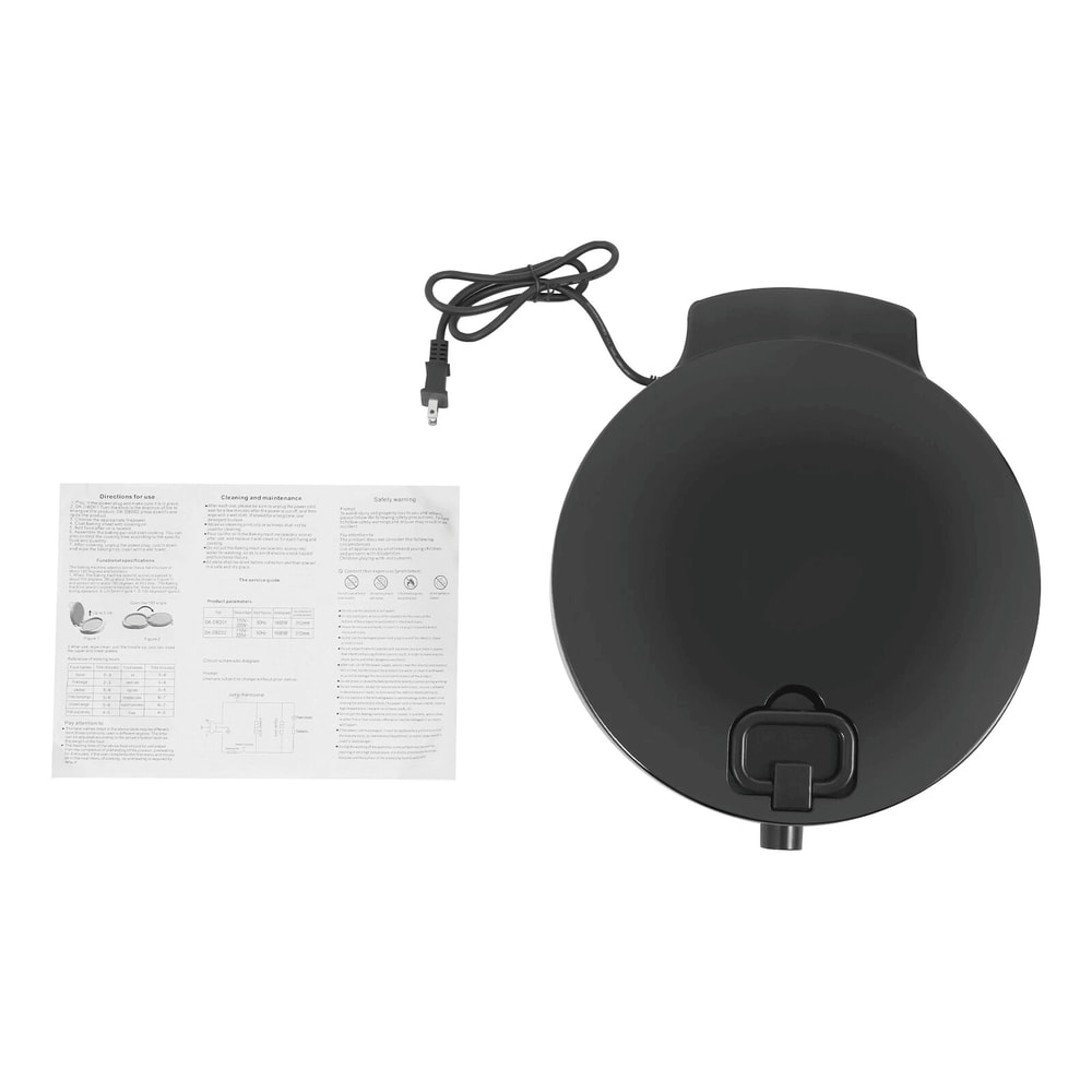 Electric Countertop Pizza Maker Nonstick Indoor Grill Oven 7