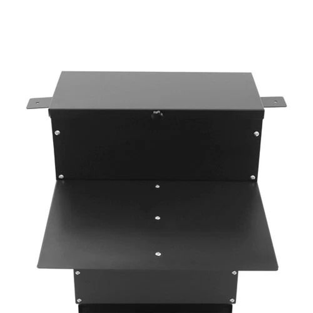 Weatherproof Hanging Deer Feeder With Lid Gravity Feed Box For Outdoor Wildlife Feeding 13