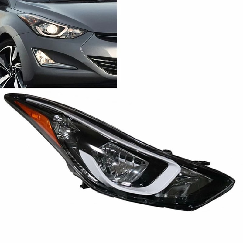 Factory Style Passenger Side Headlight For Hyundai Elantra RH Assembly 1