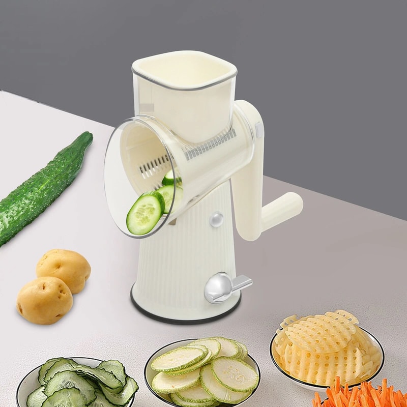 Manual Vegetable Cutter Rotary Grater And Food Chopper 1