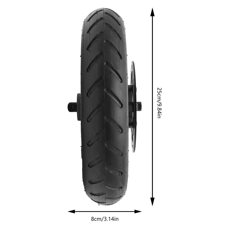 Electric Scooter Tire Rear Wheel Replacement 10