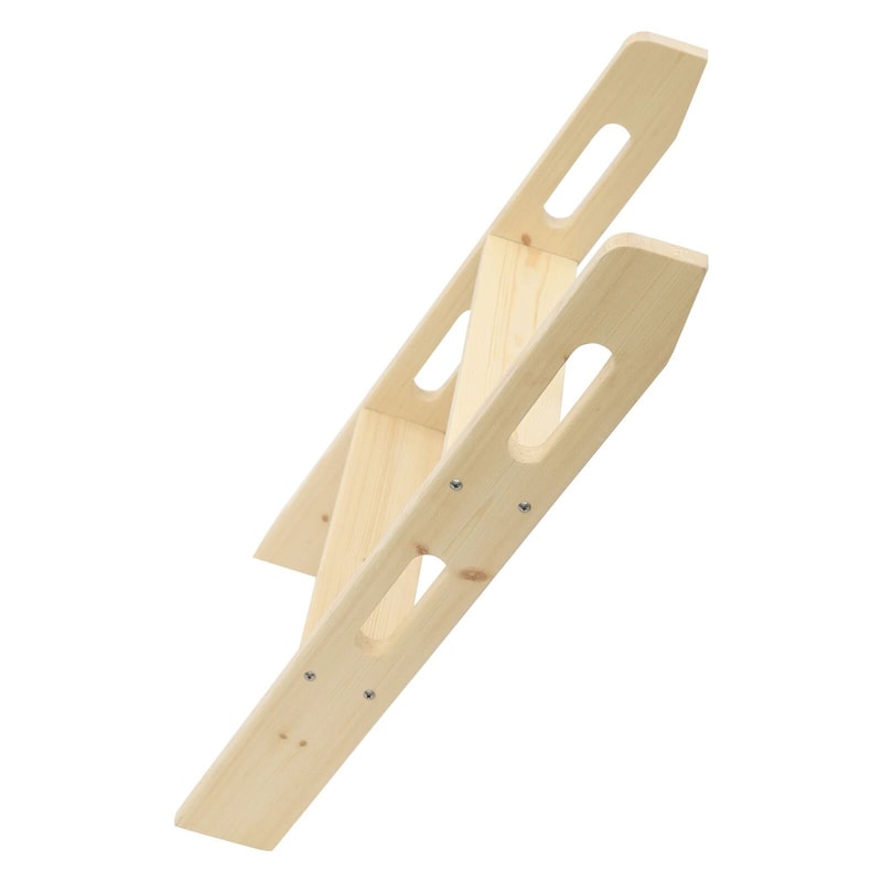 Motorhome Step Ladder Solid Wood Bed Ladder For RVs Lofts And Bunk Beds 7