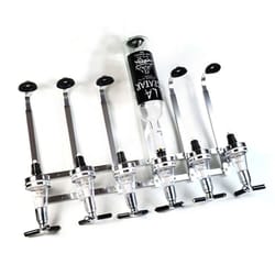 wall mounted liquor dispenser bar butler for home bar and party drinks
