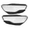 Audi Headlight Lens Cover Pair Left Right Clear Headlamp Covers 8