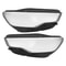 Audi Headlight Lens Cover Pair Left Right Clear Headlamp Covers 8