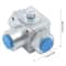 NPT Hydraulic Way Ball Valve High Pressure Carbon Steel Manual Flow Control Valve 8