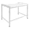 Extendable Microwave Oven Rack Adjustable White Countertop Stand 12