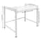 Extendable Microwave Oven Rack Adjustable White Countertop Stand 20