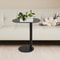 Modern C Shape Iron Side Table For Living Room Couch Use 1