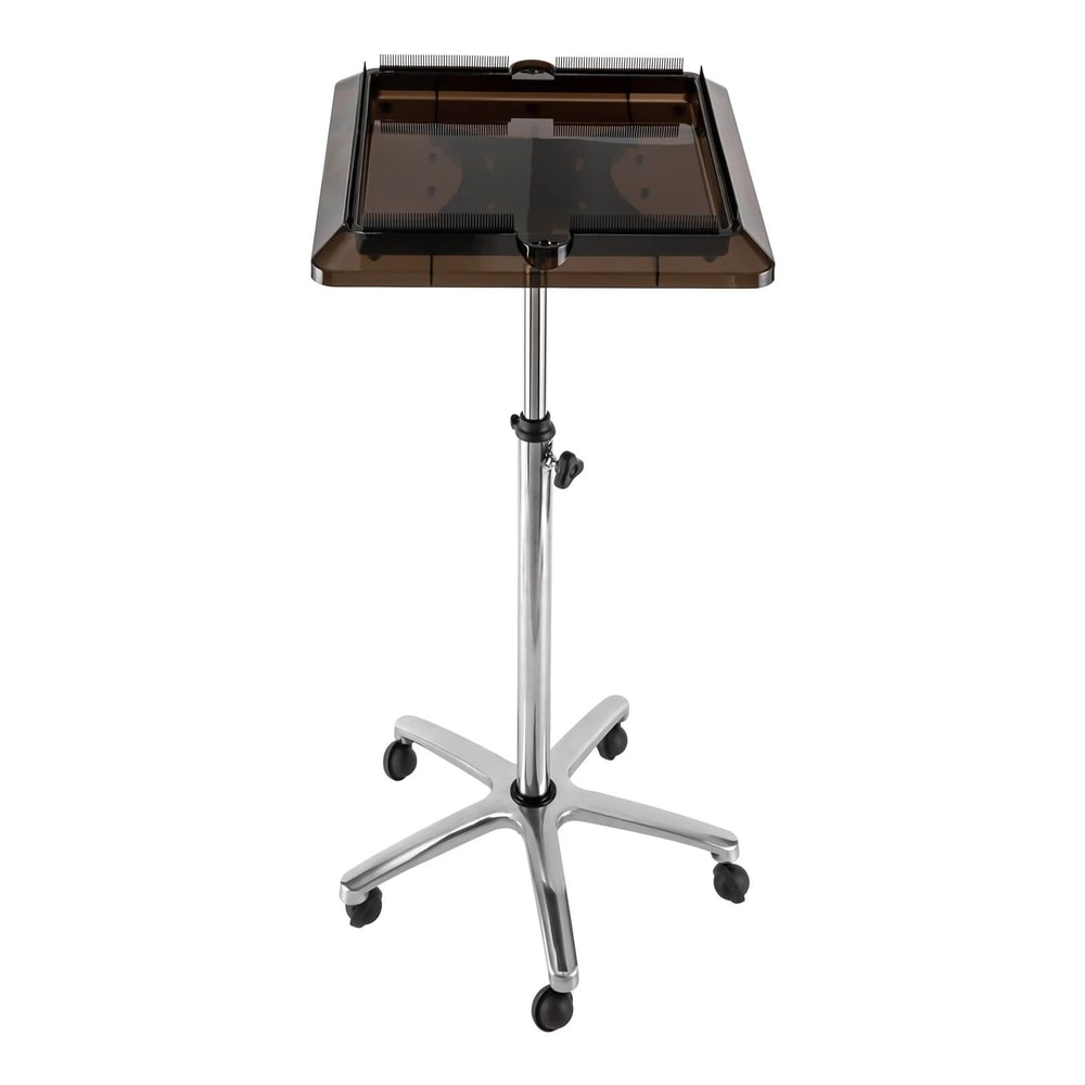 Rolling Salon Trolley Cart With Hair Extension Tray And Tool Storage 6
