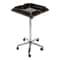 Rolling Salon Trolley Cart With Hair Extension Tray And Tool Storage 7