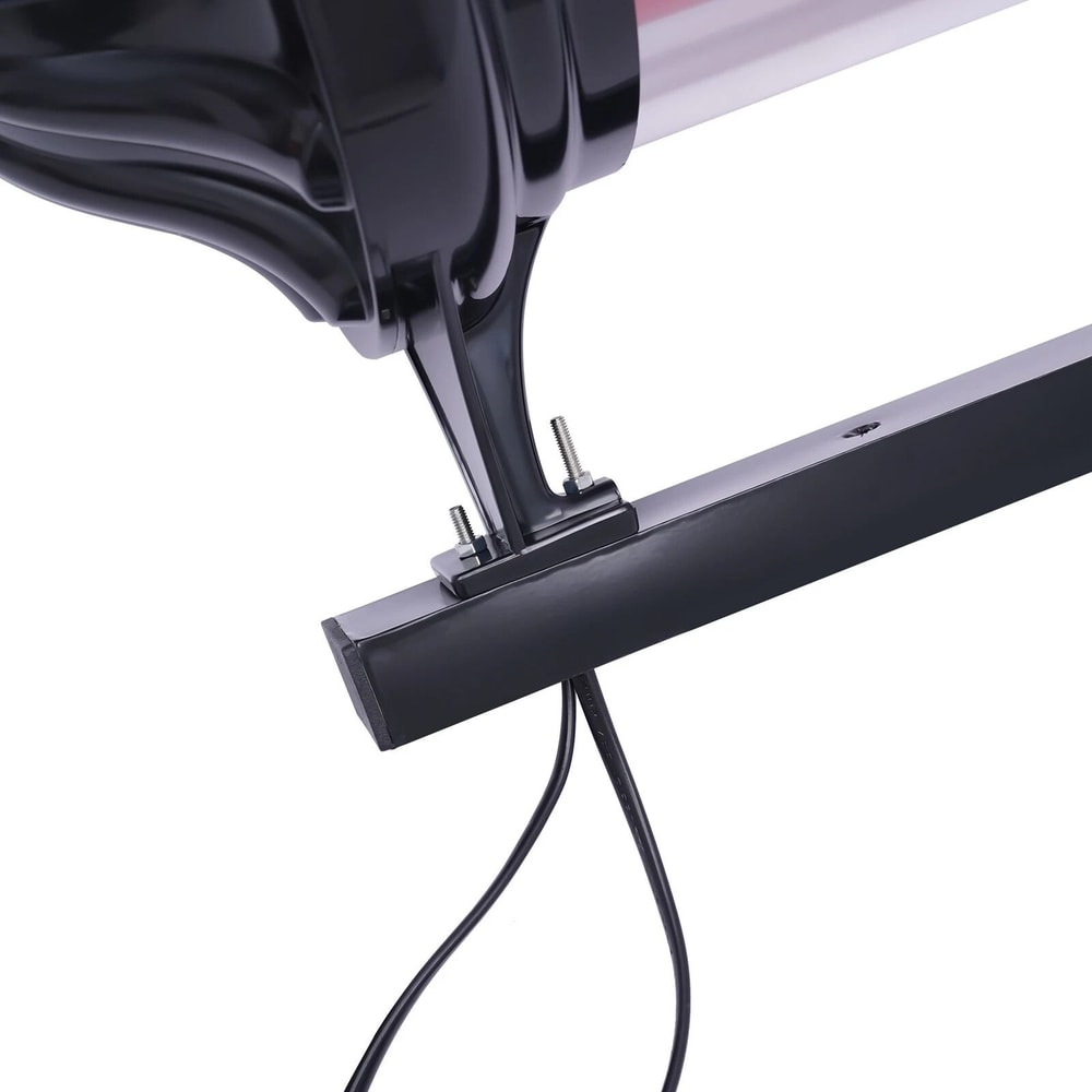 Premium LED Barber Pole Shop Sign Rotating LED Salon Open Light 11