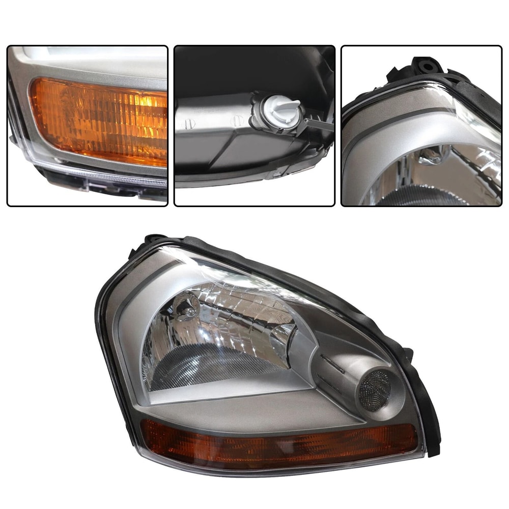 Premium Hyundai Tucson Headlight Assembly Right Halogen Headlamp Replacement 1