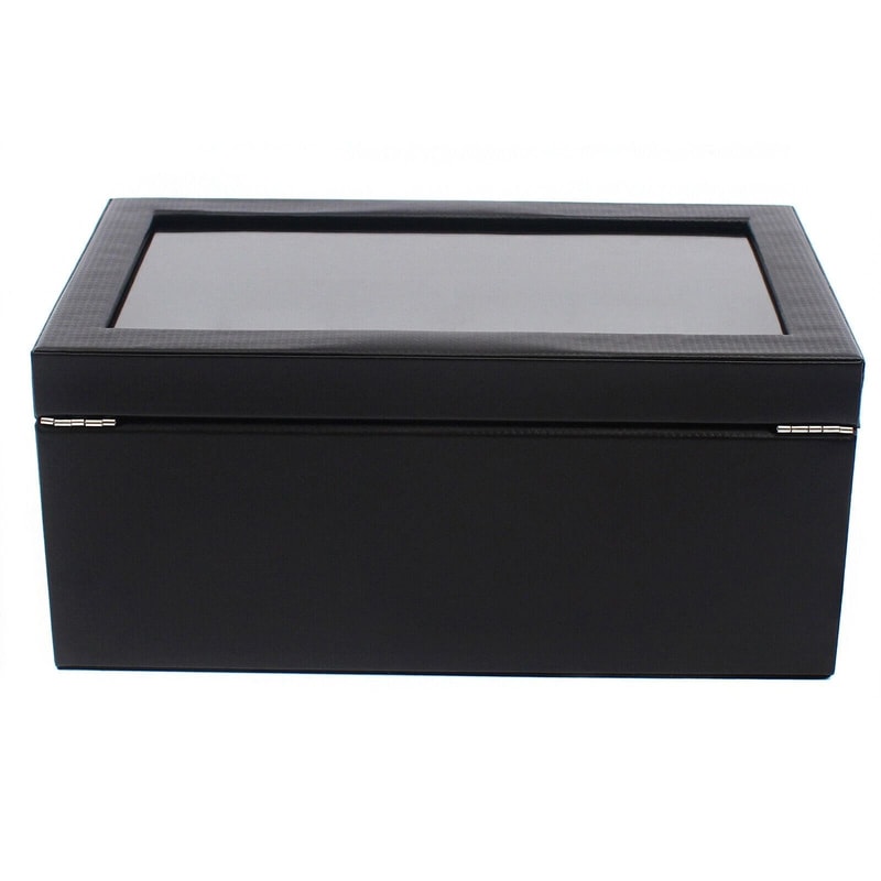 Premium Slot Watch Storage Box Jewelry Organizer Case For Men 7