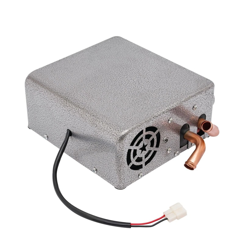 Universal Auto Cab Underdash Heater With Port Copper Tube Speed Control 16