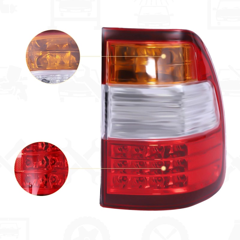 Passenger Rear Outer Brake Tail Light For Toyota Land Cruiser Replacement Tail Lamp 2