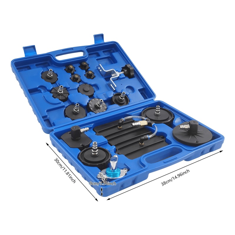 Professional Brake Fluid Pressure Bleeder Kit With Brake Bleeder Adapters Cylinder Bleeder Kit For 13
