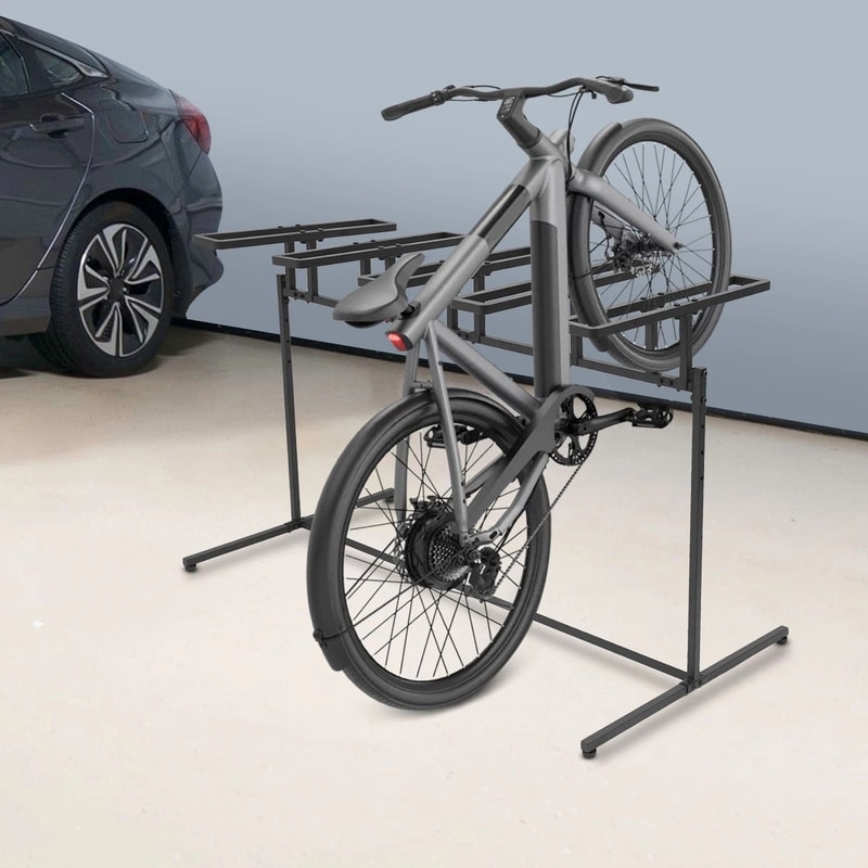 Bike Rack Adjustable Metal Bike Storage Rack For Garage And Commercial Use 1