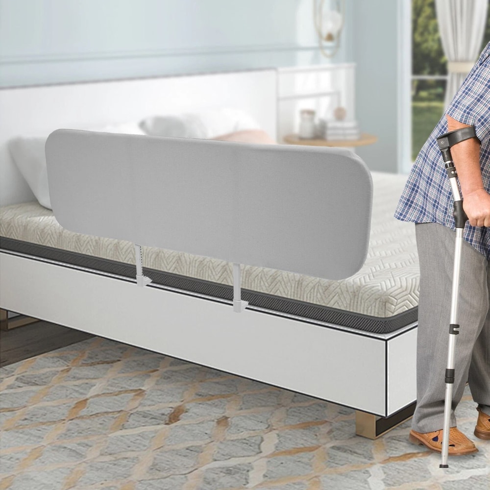 Toddler Bed Rail Guard Foldable Safety Bed Rail For Kids 3