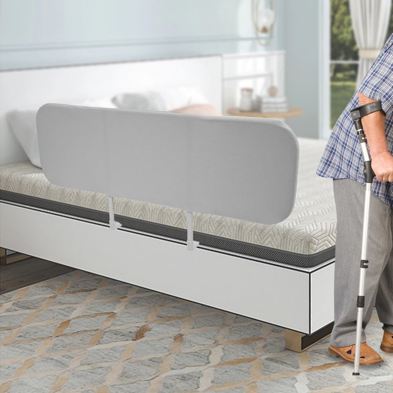 Toddler Bed Rail Guard Foldable Safety Bed Rail For Kids 3