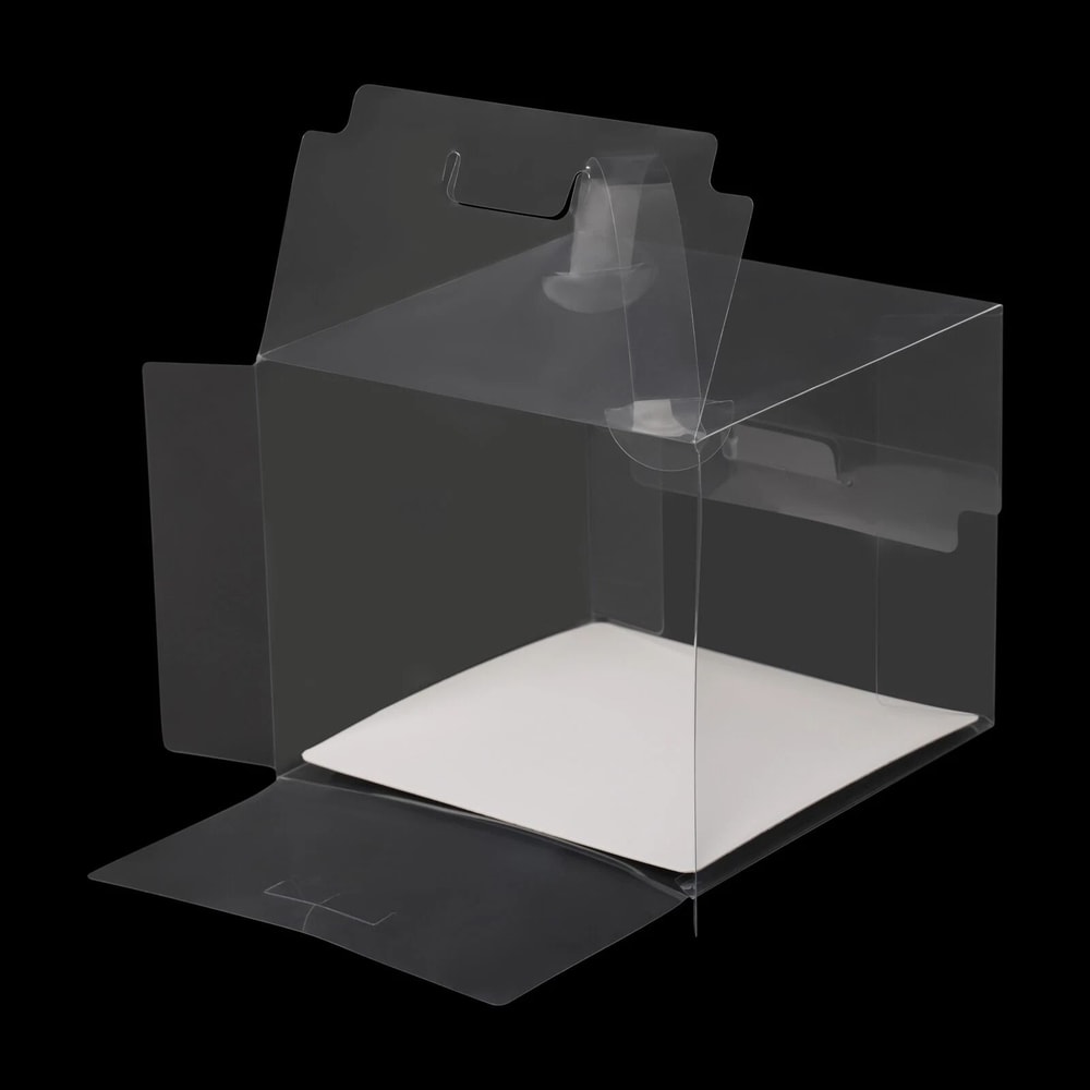 Clear Cake Boxes Plastic Cake Carrier For Baking Gifts 14