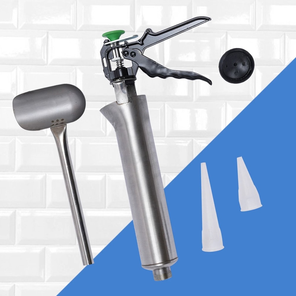 Heavy Duty Mortar Pointing Gun Precision Cement Grouting Tool 5
