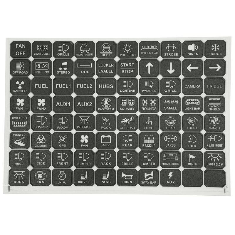 Premium Circuit Gang Switch Panel With Control Box For Marine RV 10